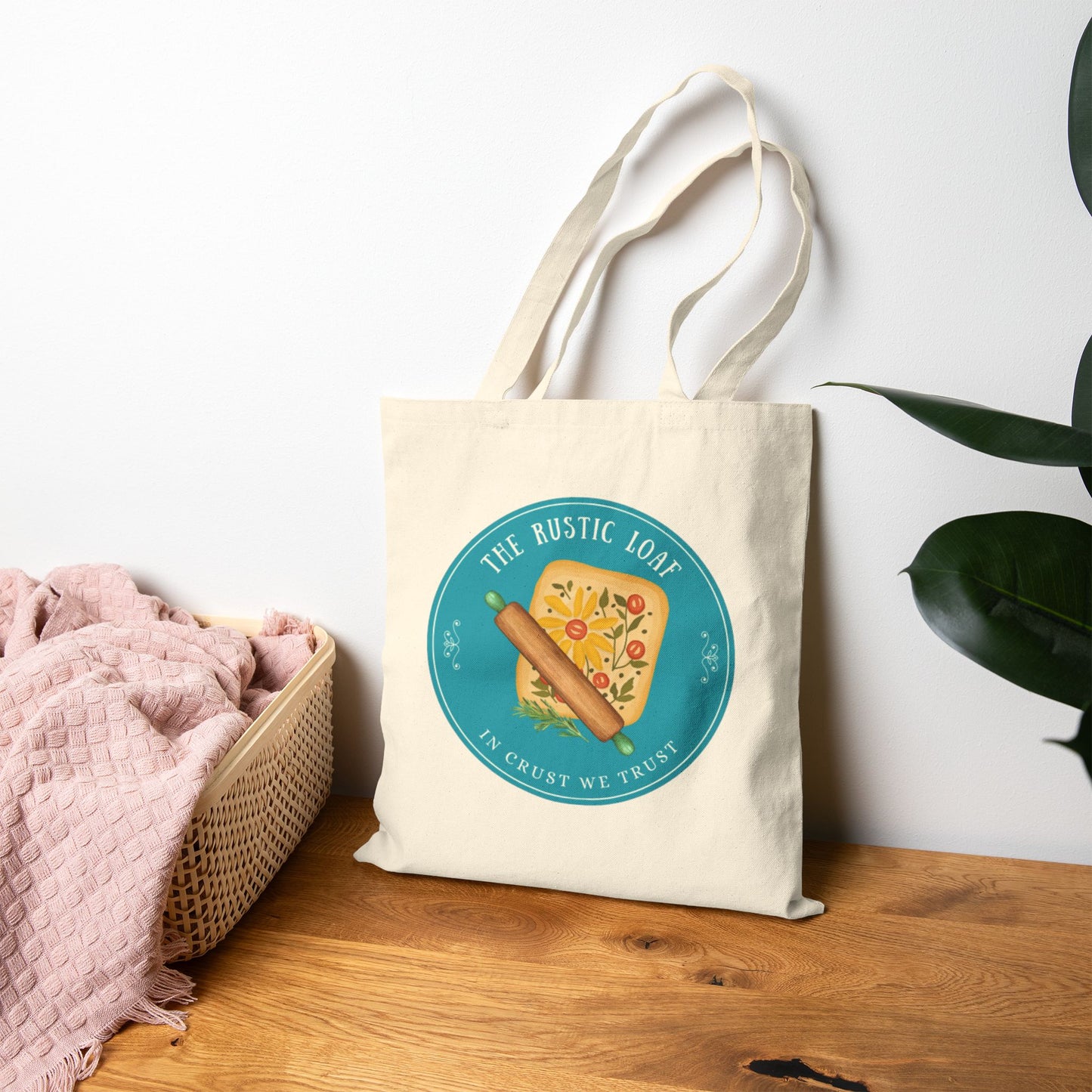The Rustic Loaf Tote Bag