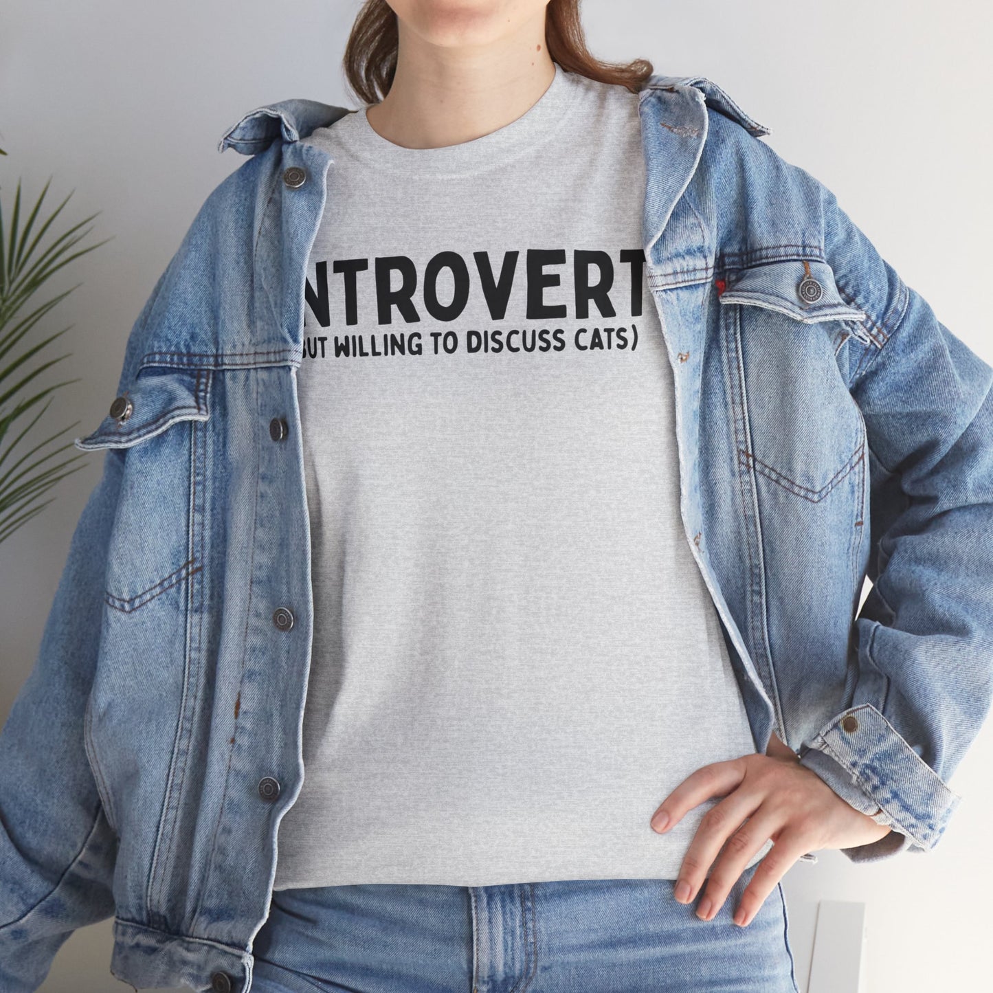 Introvert Cat T-Shirt