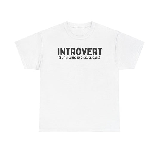 Introvert Cat T-Shirt