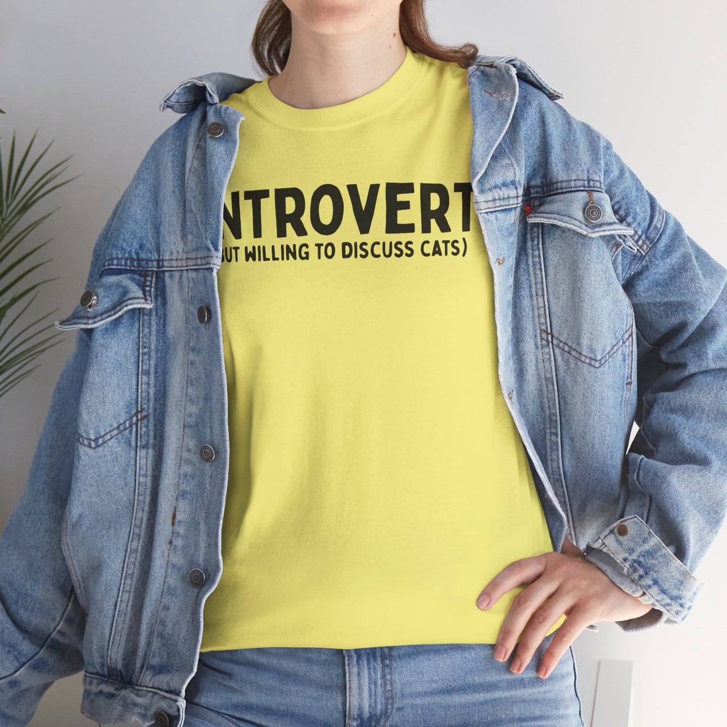 Introvert Cat T-Shirt